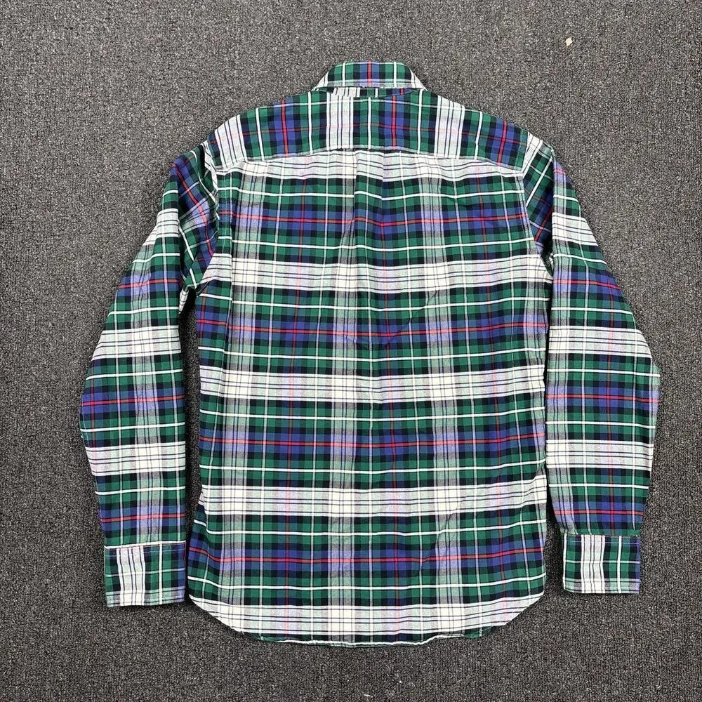 J. Crew Oxford Shirt Men Plaid Button-Down Slim Classic Multicolor Size Small